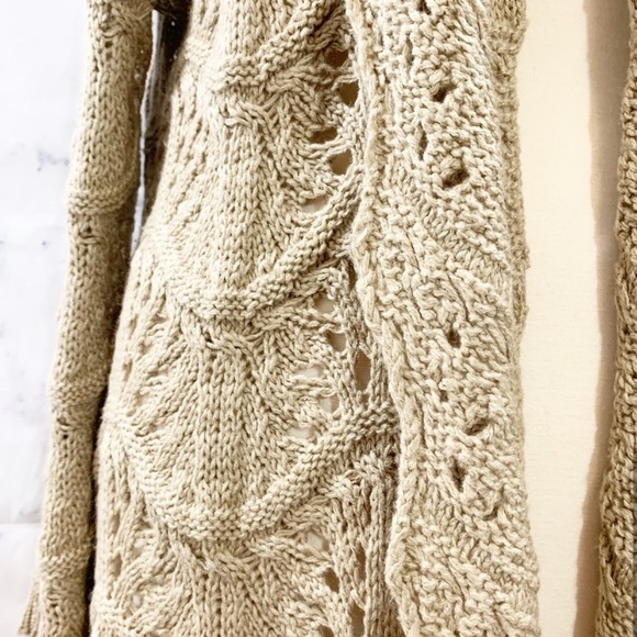 Retro Threads Wide Knit Open Cardigan Sweater - Picture 6 of 9